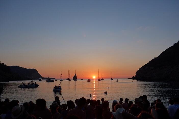 Benirras Ibiza tramonto