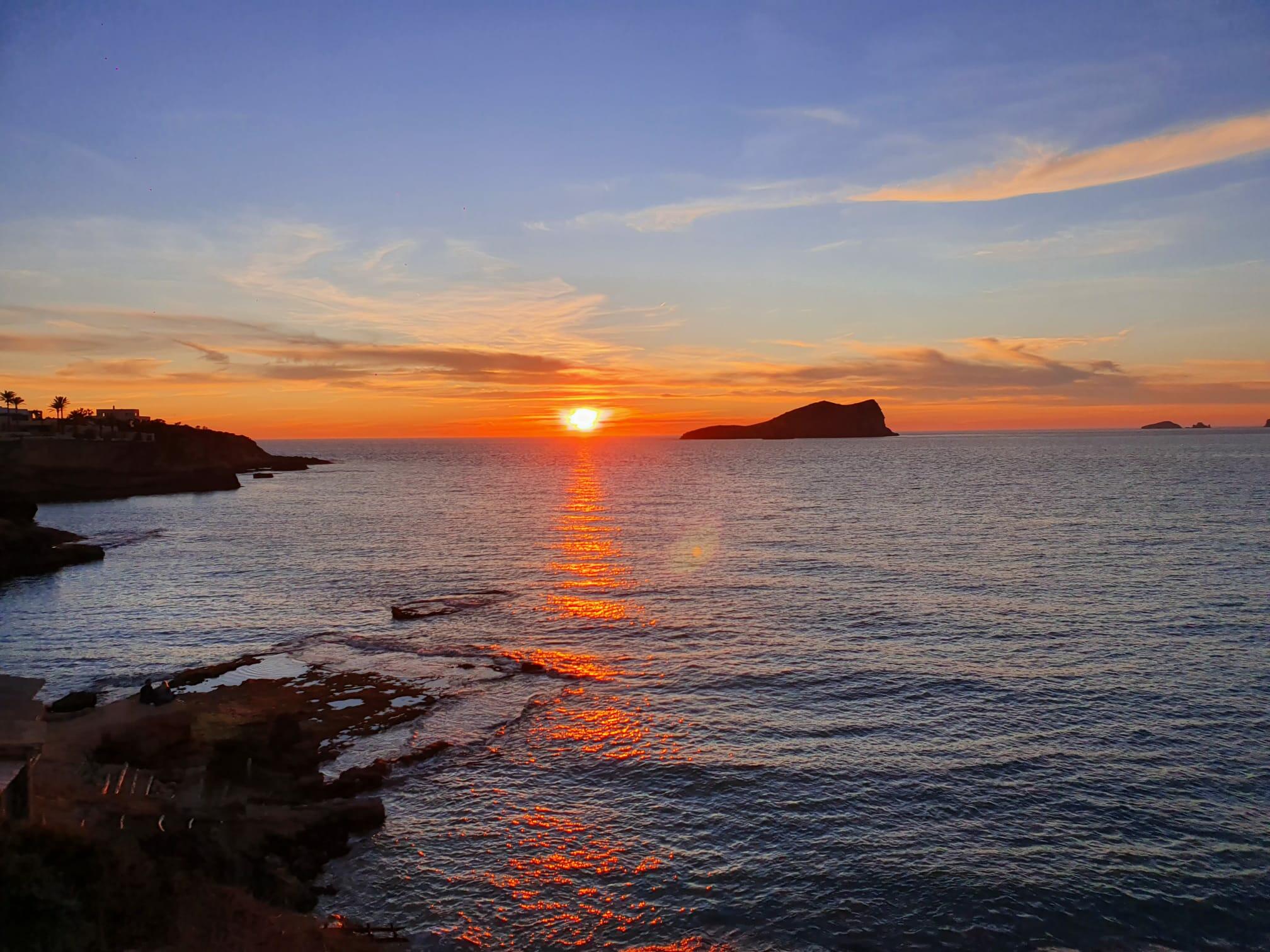 Tramonto a Cala Conta Ibiza