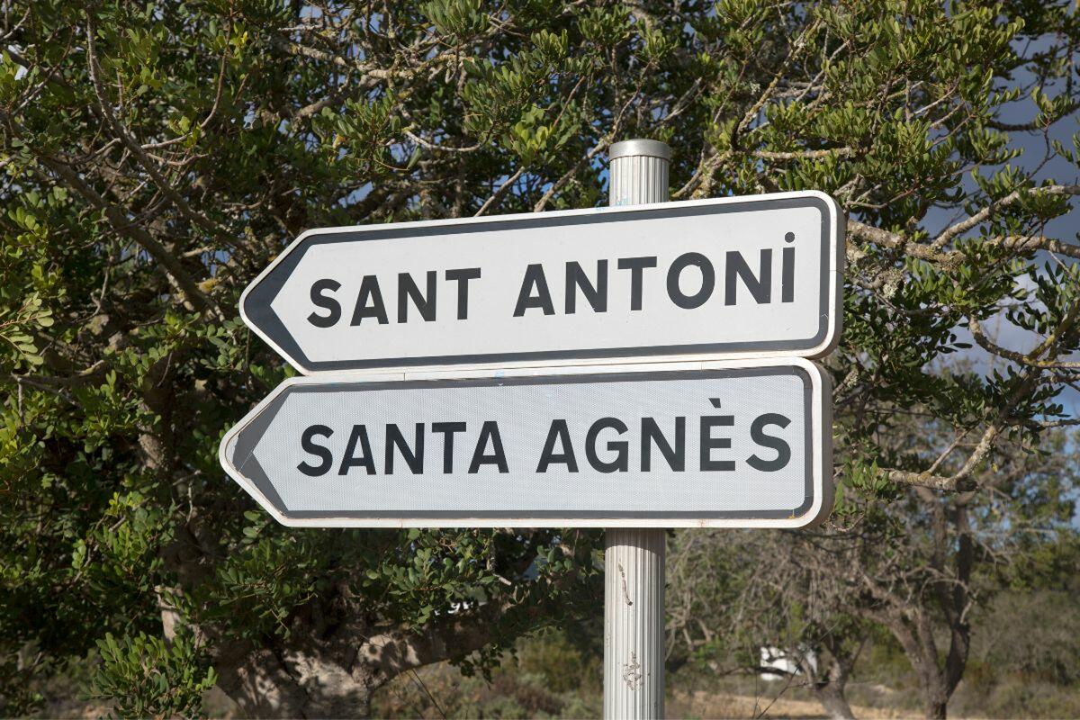 Da SAN ANTONI a SANTA AGNES IBIZA