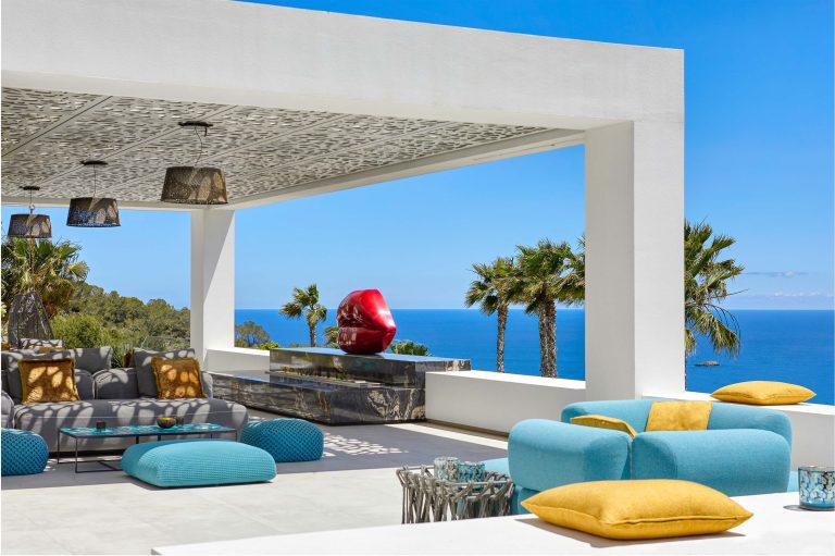 Spiagge segrete di Ibiza e ville in affitto nelle vicinanze